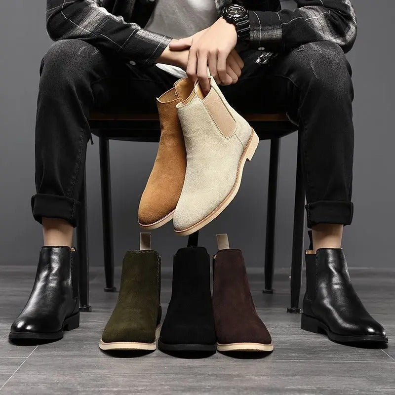 Olsen & Olsen™ Armendo | Suède Chelsea Boots