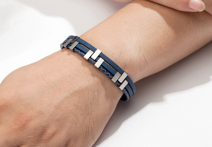 Drielaagse armband