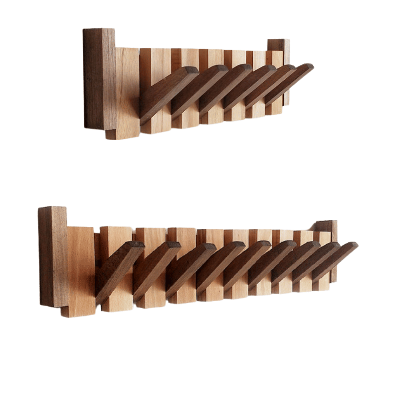 Handgemaakte Kapstok van Houten Pianotoetsen