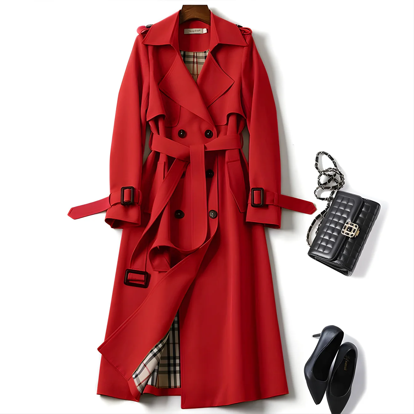 Vespera™ | Stylischer Eleganter Trenchcoat