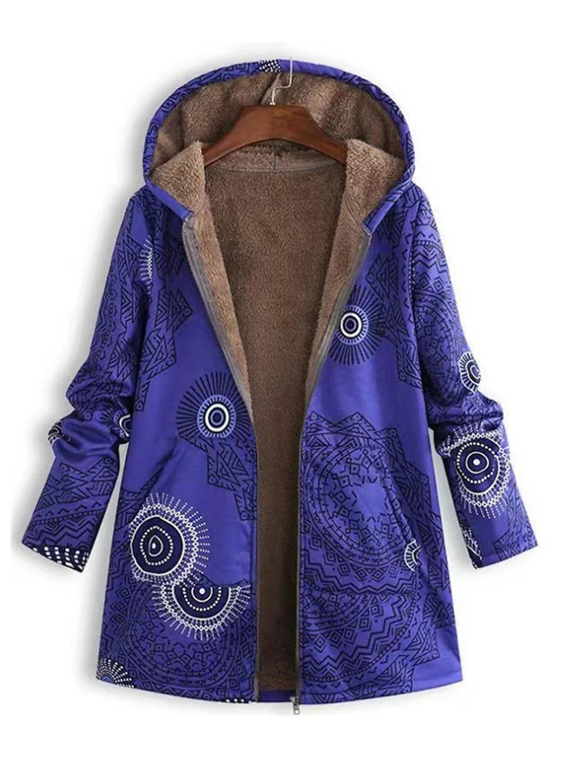 Vera | Warmer und weicher Parka mit Taschen