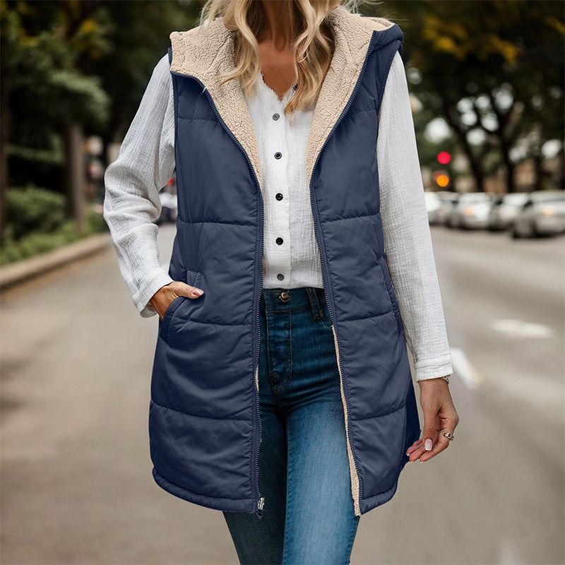 Tamara - Luxe doorgestikte bodywarmer
