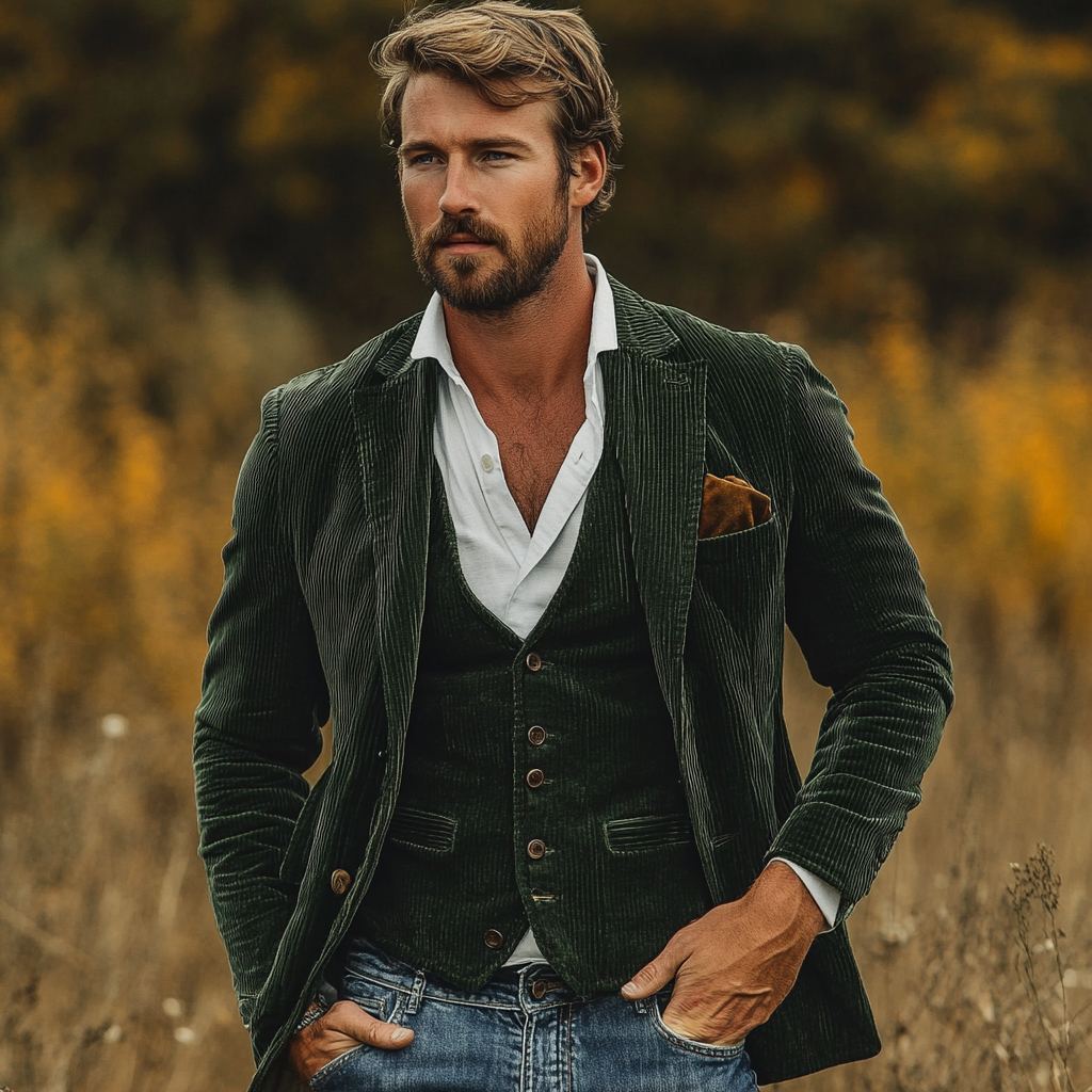 Patricio - Klassischer Blazer und Weste