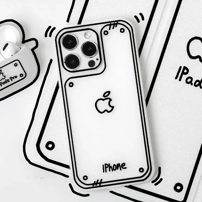 Schetskunst iPhone hoesje