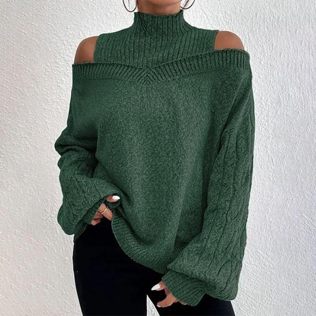 Schulterfreier Pullover