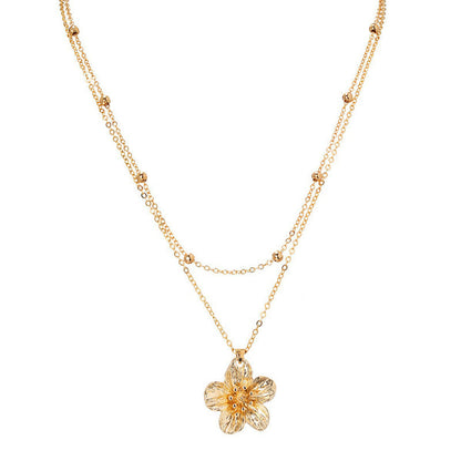 Collier Pendentif Fleur