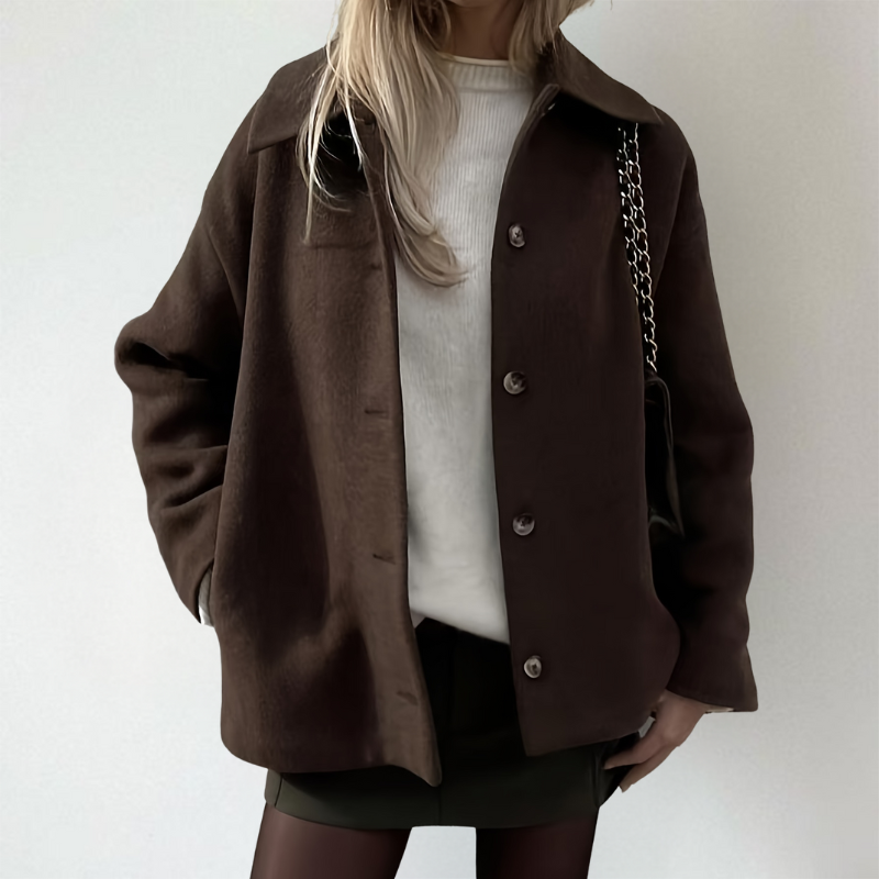 Clara | Warme Strickjacke