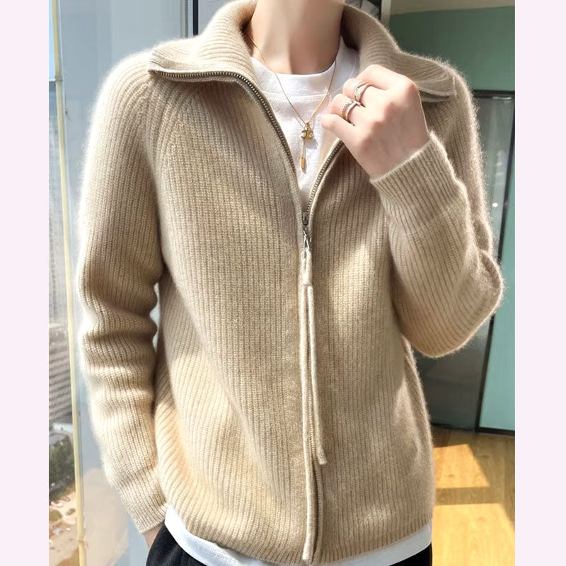 Ella Chic Gebreid Vest met Rits