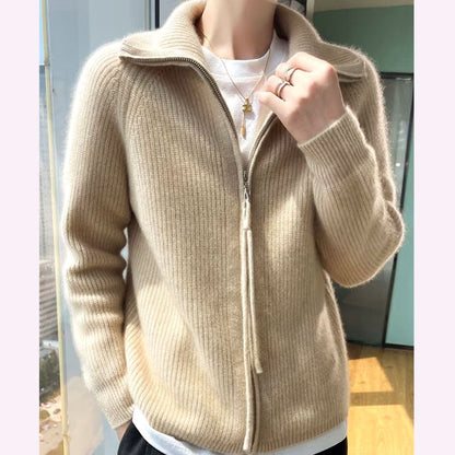 Ella Chic Gebreid Vest met Rits