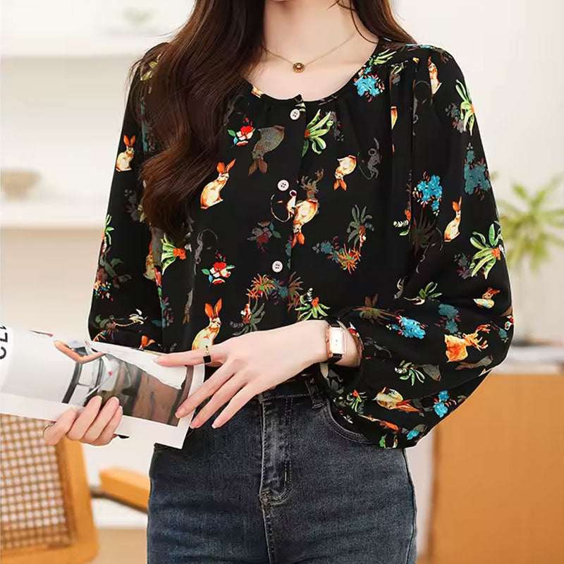 Willow Blouse met lange mouwen