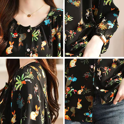 Willow Blouse met lange mouwen