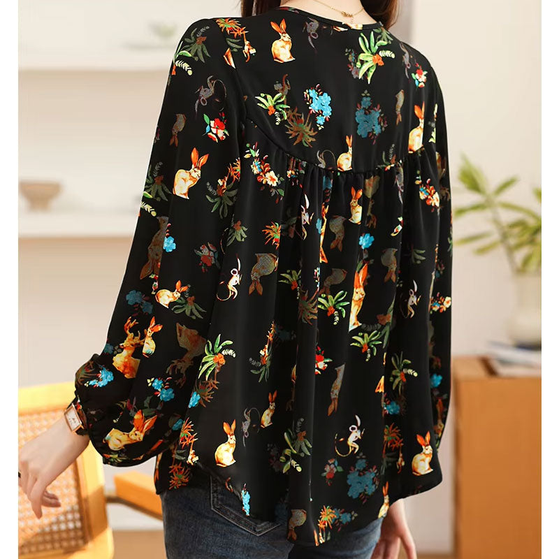 Willow Blouse met lange mouwen