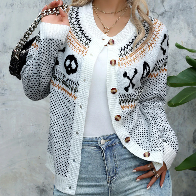 Skull Cardigan