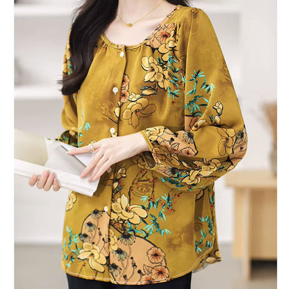 Abigail Blouse met lange mouwen