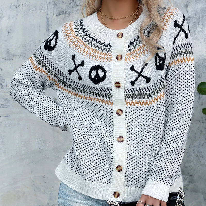 Skull Cardigan