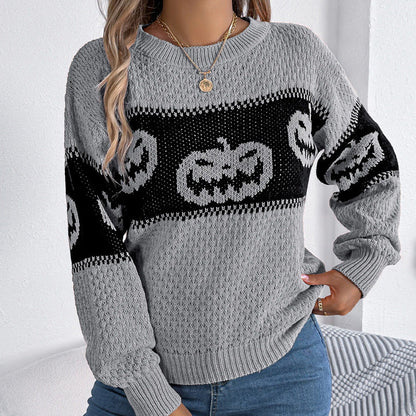 Pumpkin Strickpullover