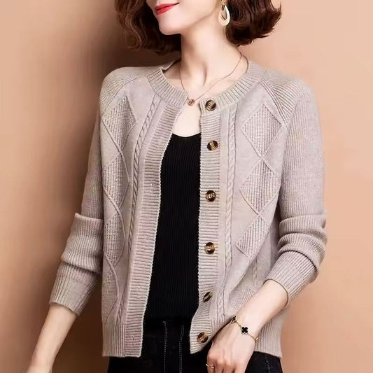 Sophie Classic Diamond Gebreid Vest