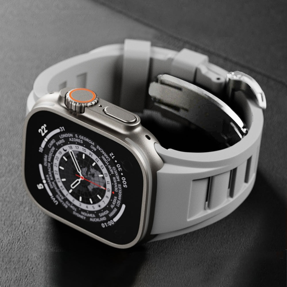 Vloeibaar silicone Apple Watch Bandje