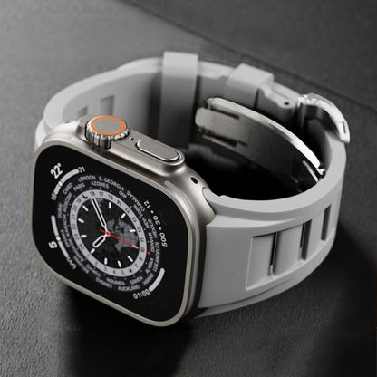 Vloeibaar silicone Apple Watch Bandje