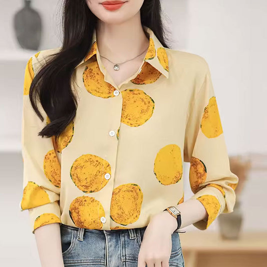 Chloe Blouse met Knoopsluiting