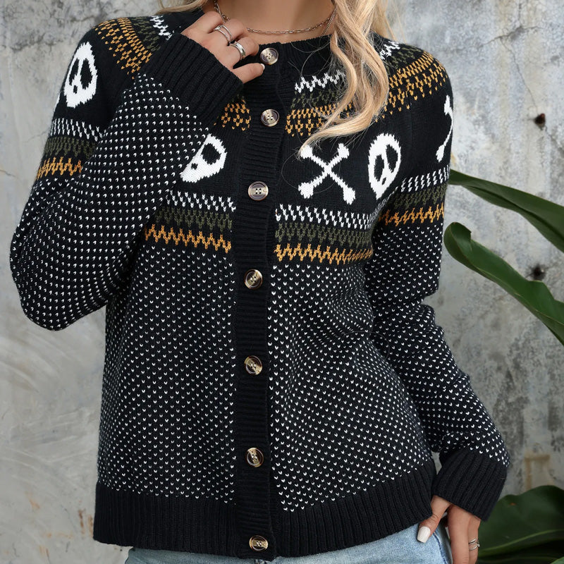 Skull Cardigan