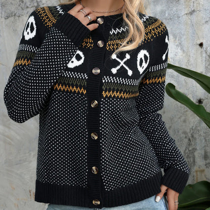 Skull Cardigan