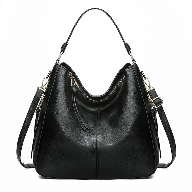 Sanne - Designer-Handtasche aus weichem Leder
