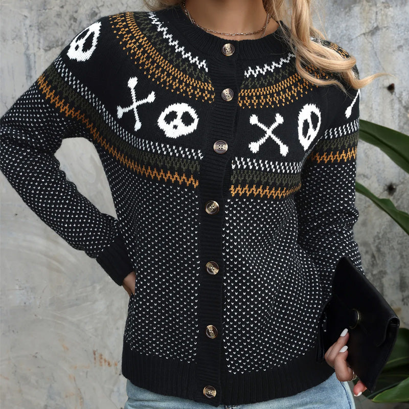 Skull Cardigan