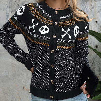 Skull Cardigan
