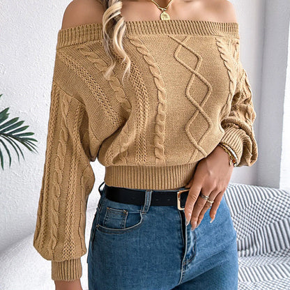 Aria Off-Shoulder Pullover