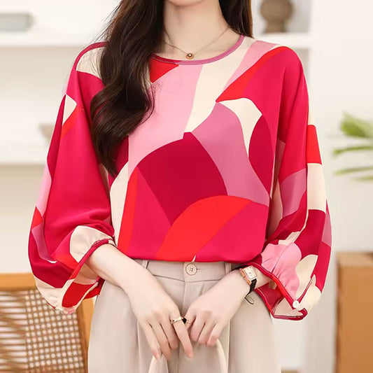 Aria top met lange mouwen
