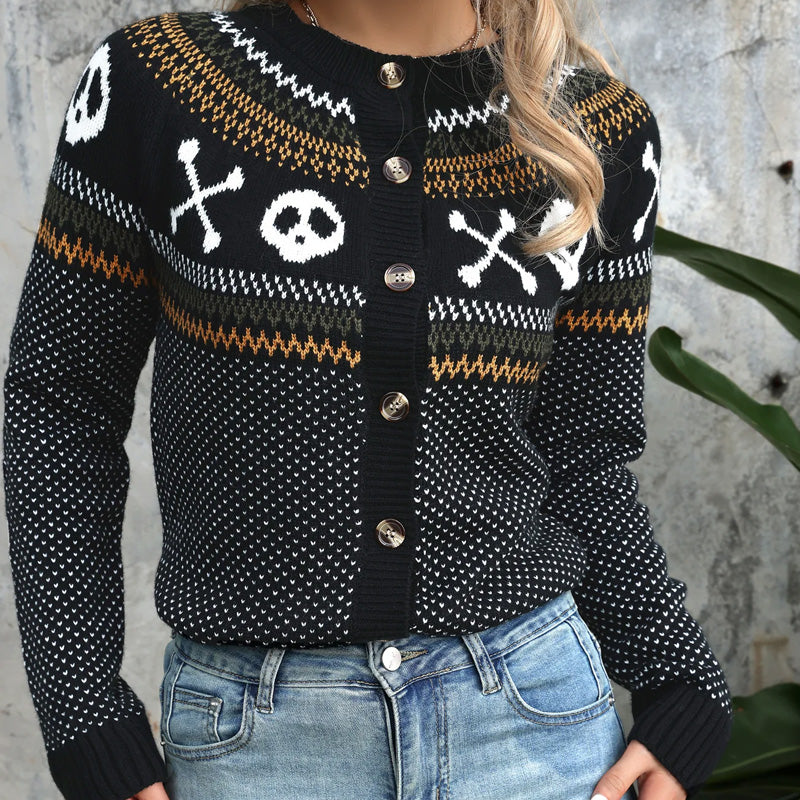 Skull Cardigan