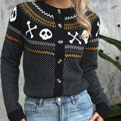 Skull Cardigan