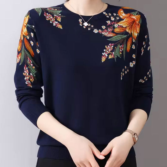 Charlotte Flower Trui