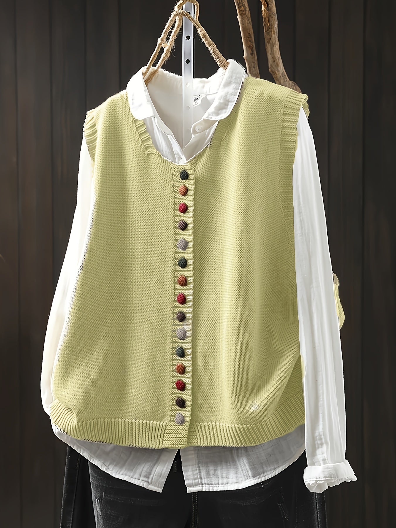 Ditte | Stijlvol casual gebreid vest