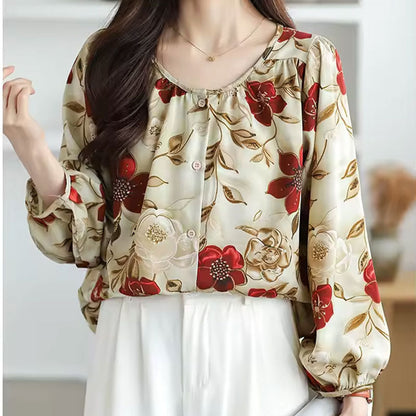 Emily Blouse met bloemenprint