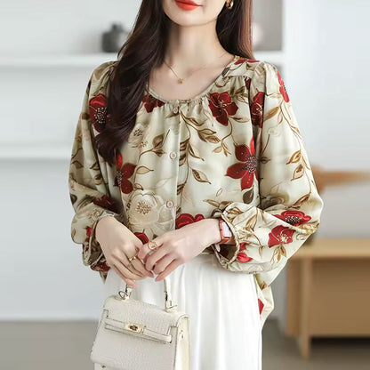 Emily Blouse met bloemenprint