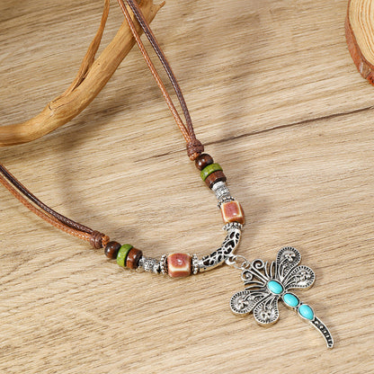 Vintage Boheemse Hanger Ketting