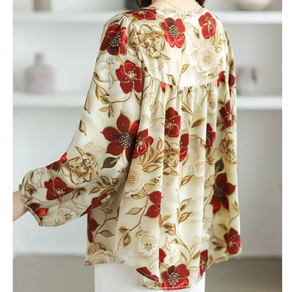 Emily Blouse met bloemenprint