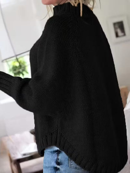 Pamella – Kabelgebreide oversized trui