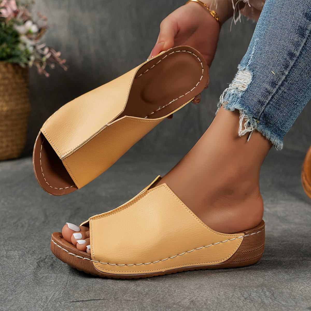 Alicia | Stylische Orthopädische Sandalen