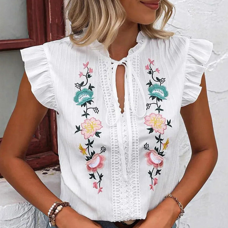 Alivia Rüschenbluse