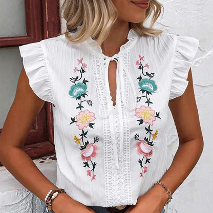 Alivia Rüschenbluse