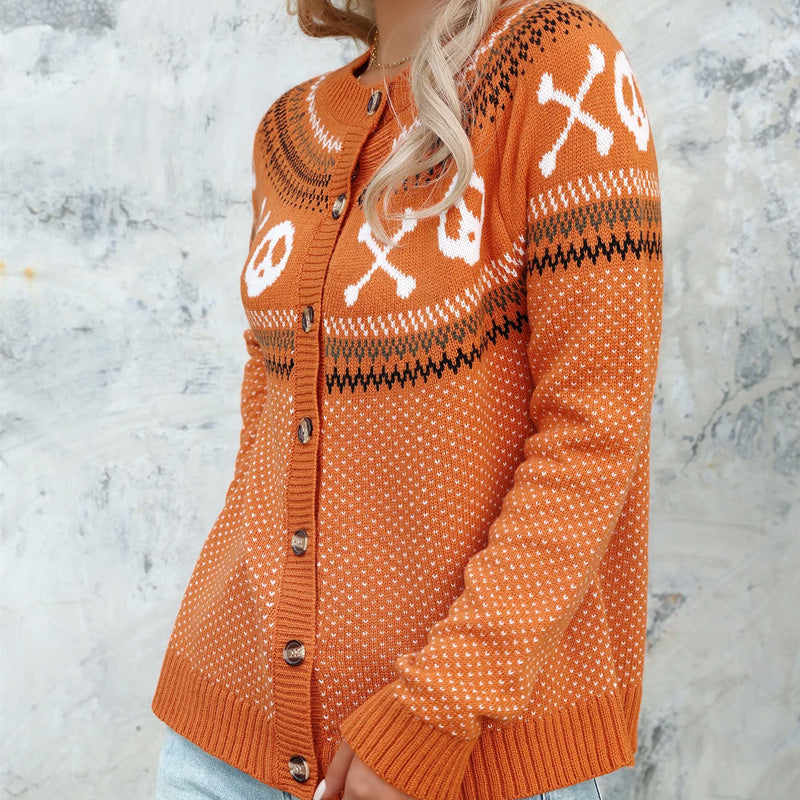 Skull Cardigan
