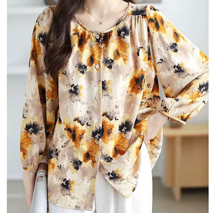 Emily Blouse met bloemenprint