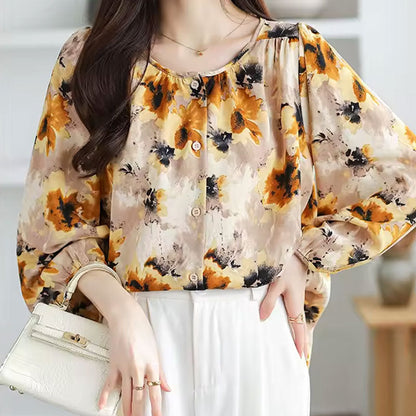 Emily Blouse met bloemenprint
