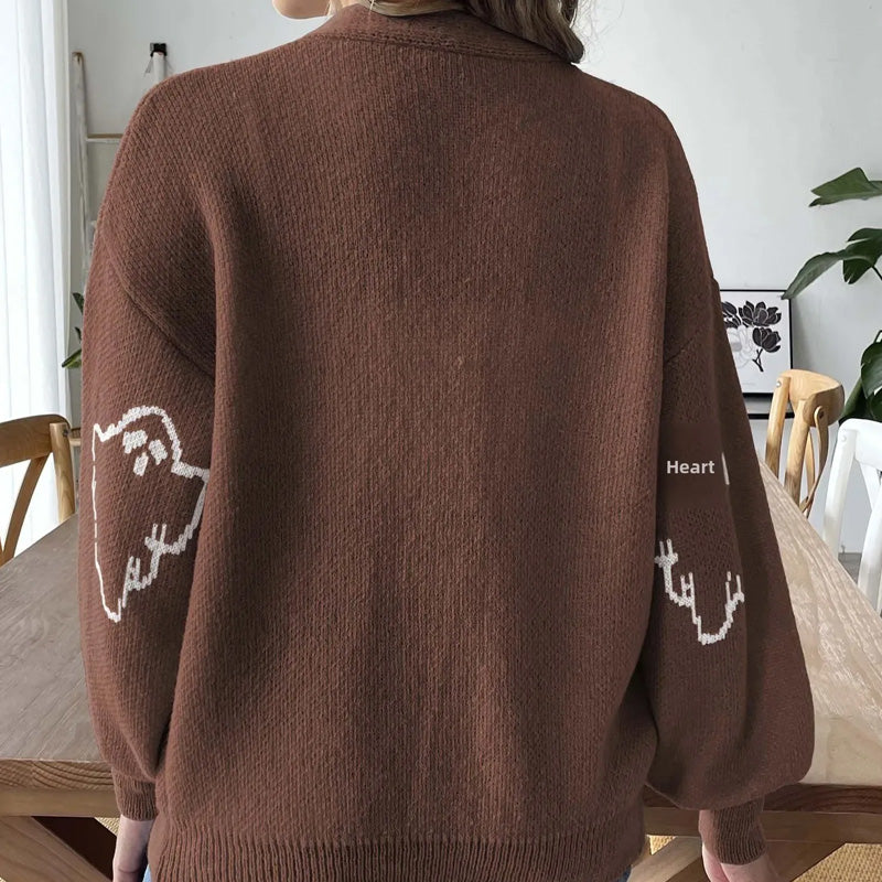 Ghost Strickjacke