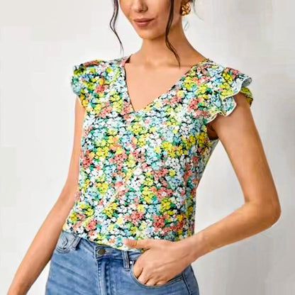 Evelyn Ruches Blouse