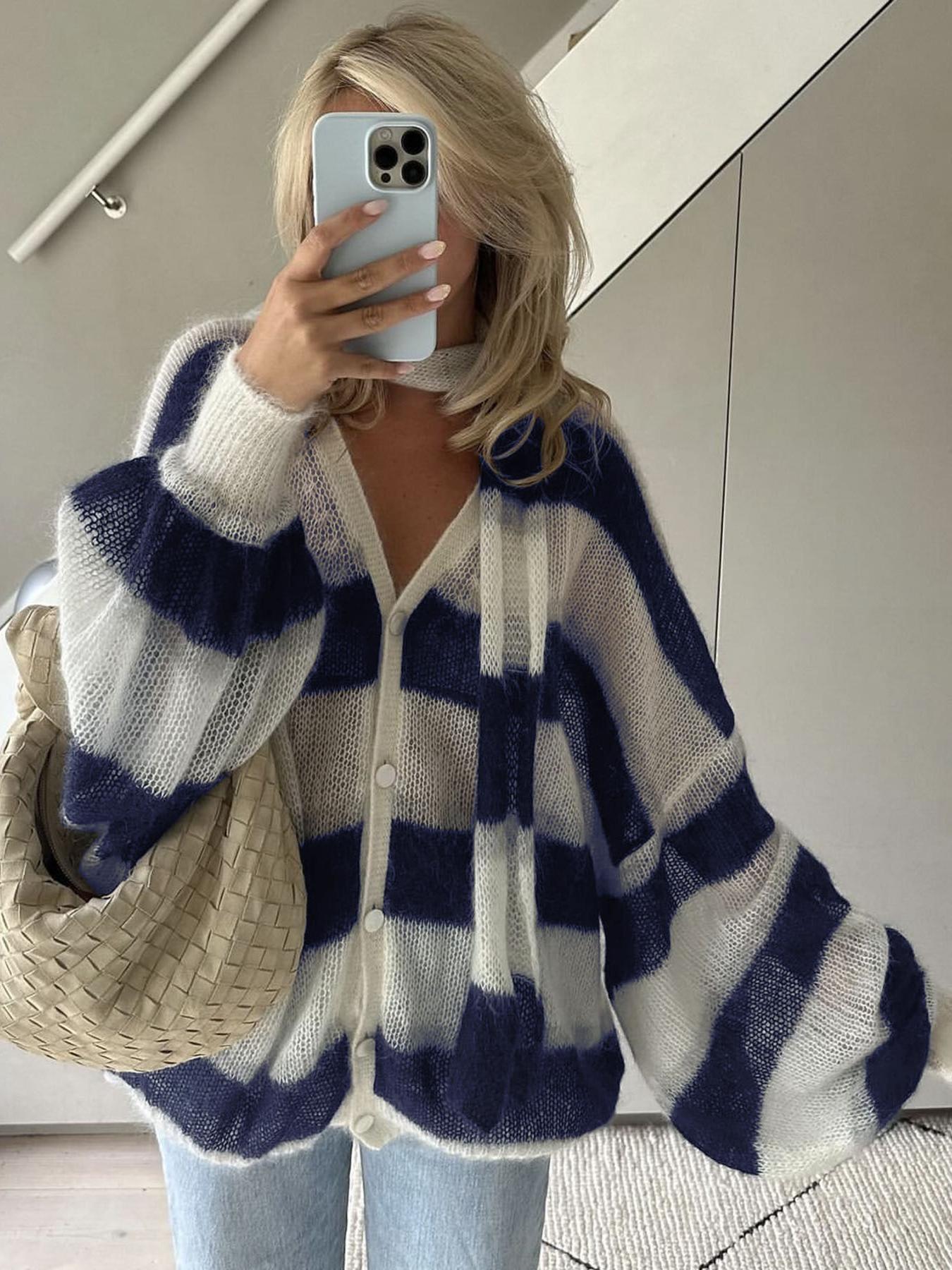 Gezellig Gestreept Vest