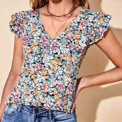 Evelyn Ruches Blouse